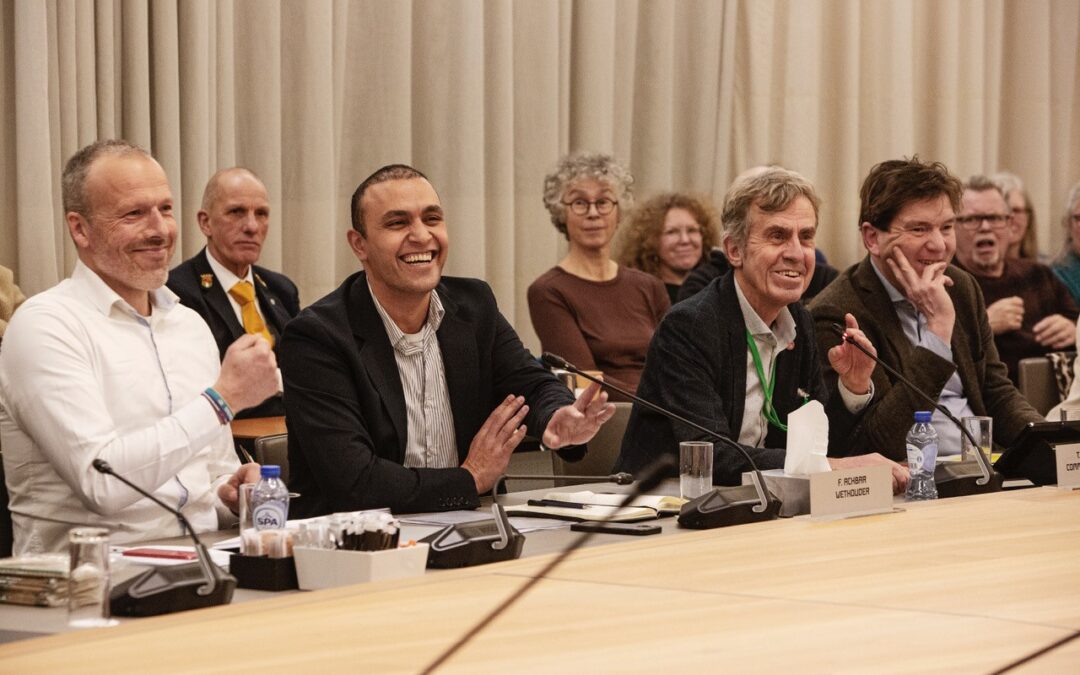 Wethouder Faouzi Achbar reageert op geschrokken volkstuinders