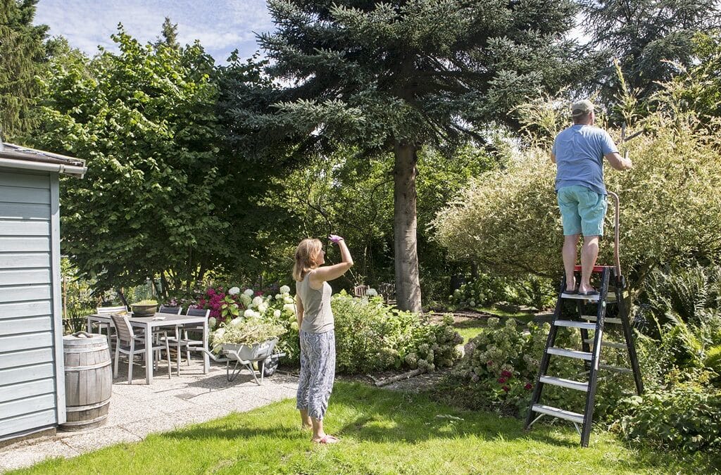 Van het volkstuinleven heeft wethouder Achbar geen kaas gegeten