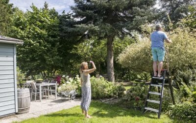 Van het volkstuinleven heeft wethouder Achbar geen kaas gegeten